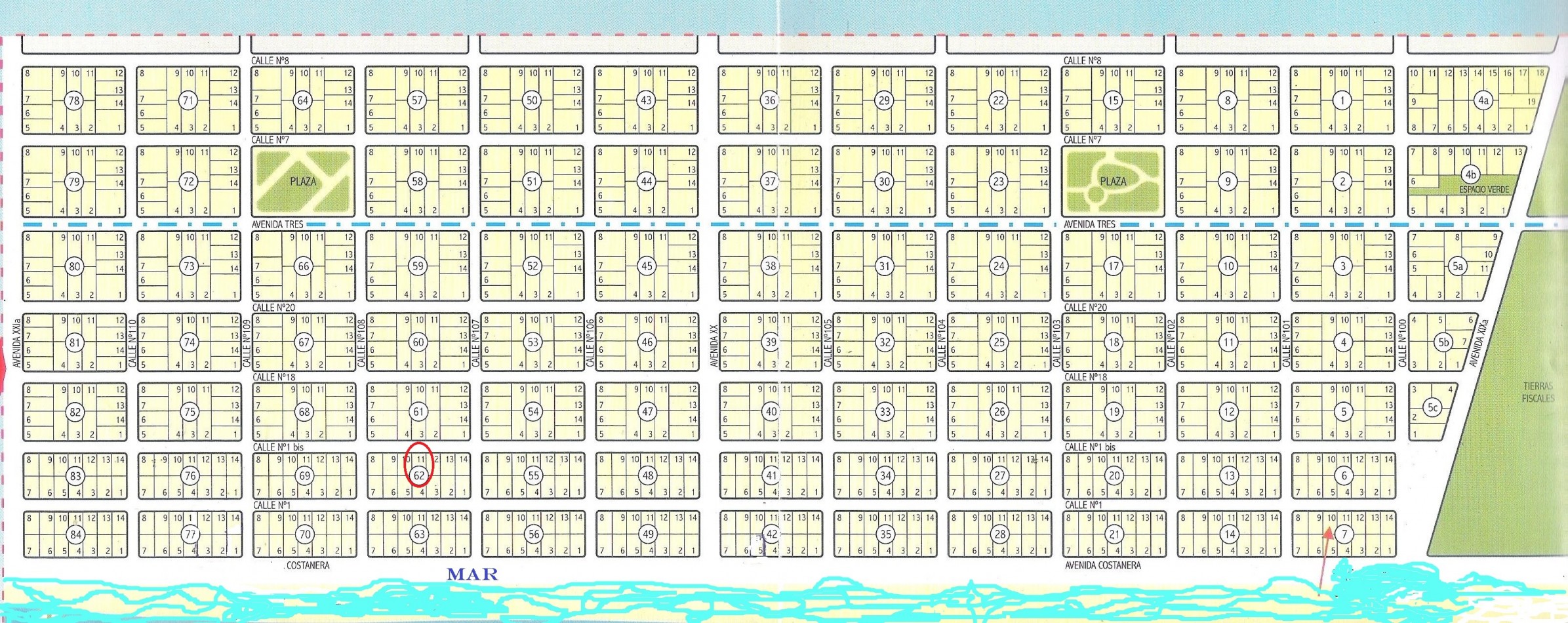 Venta Lote San Clemente Del Tuyu Playa Grande, Desde El Terreno Se Ve El Mar